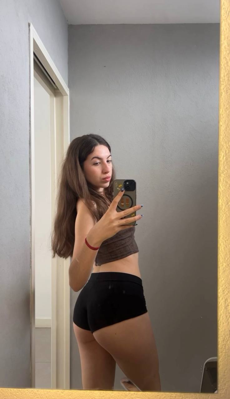 Amber in her underwear in Dhaka