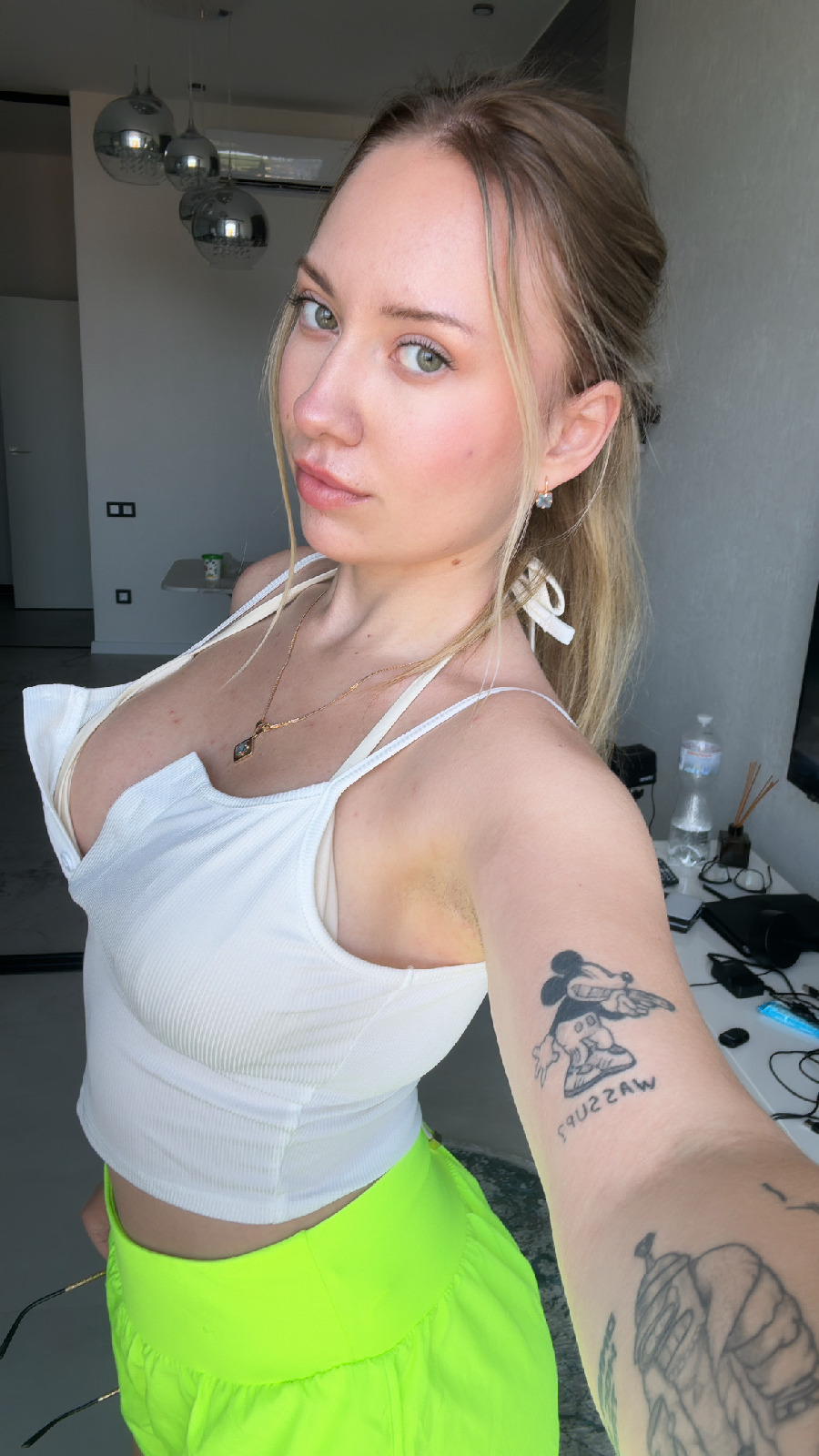 KateV in her underwear in Dhaka