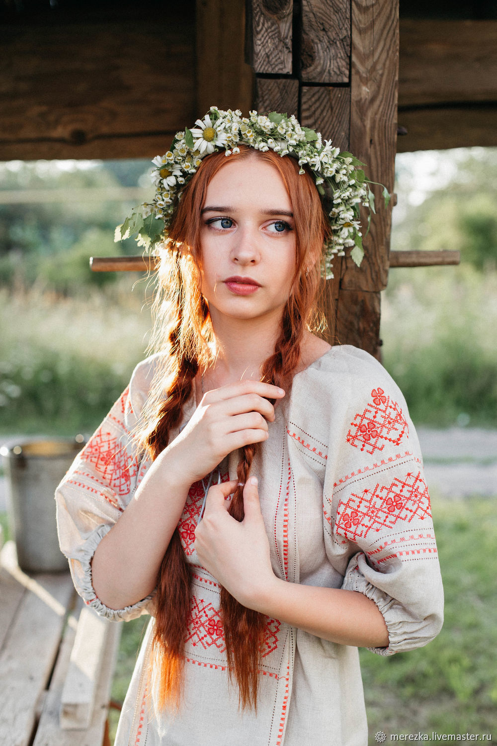 A playful frame from Girls in Slavic costumes — online in Dhaka